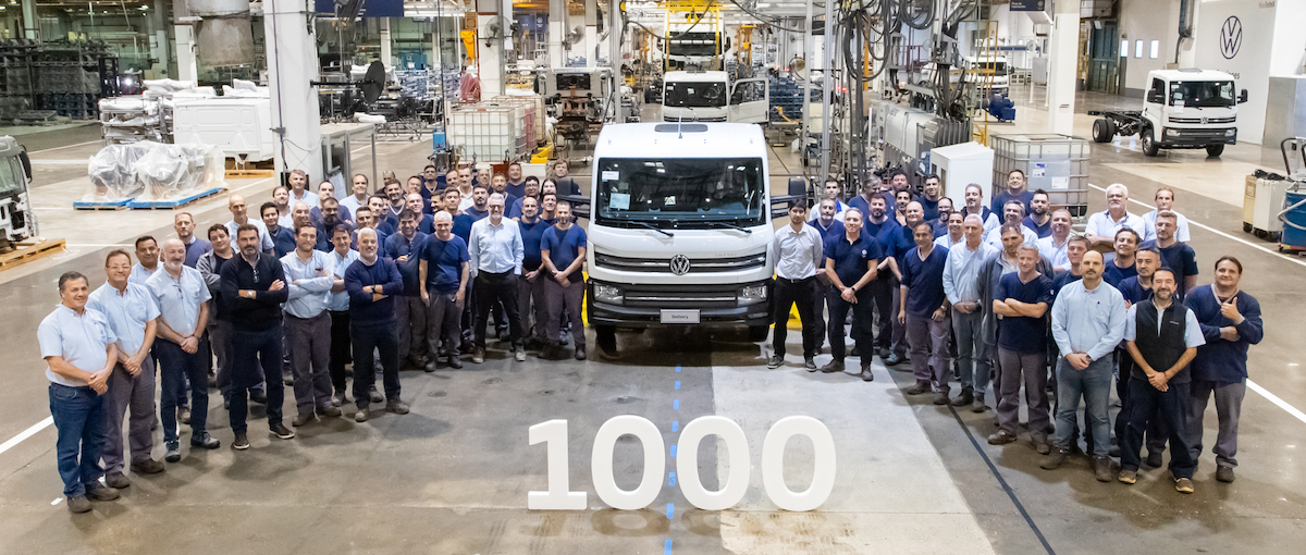 Volkswagen Argentina alcanza en Córdoba la producción de la unidad número 1.000.