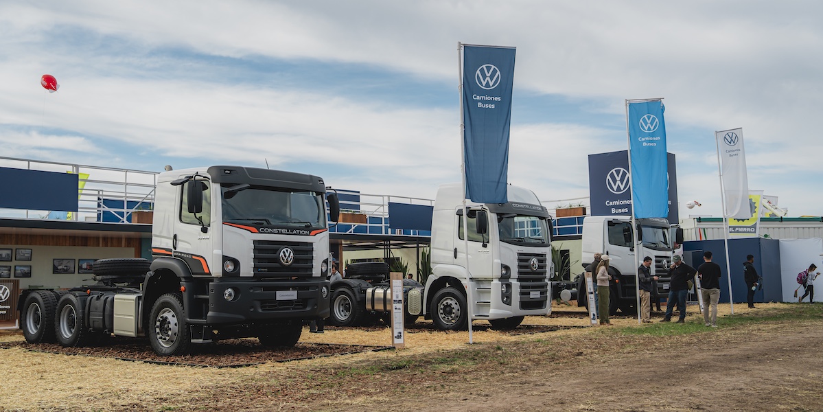 Volkswagen Camiones y Buses presente en Agroactiva 2025.